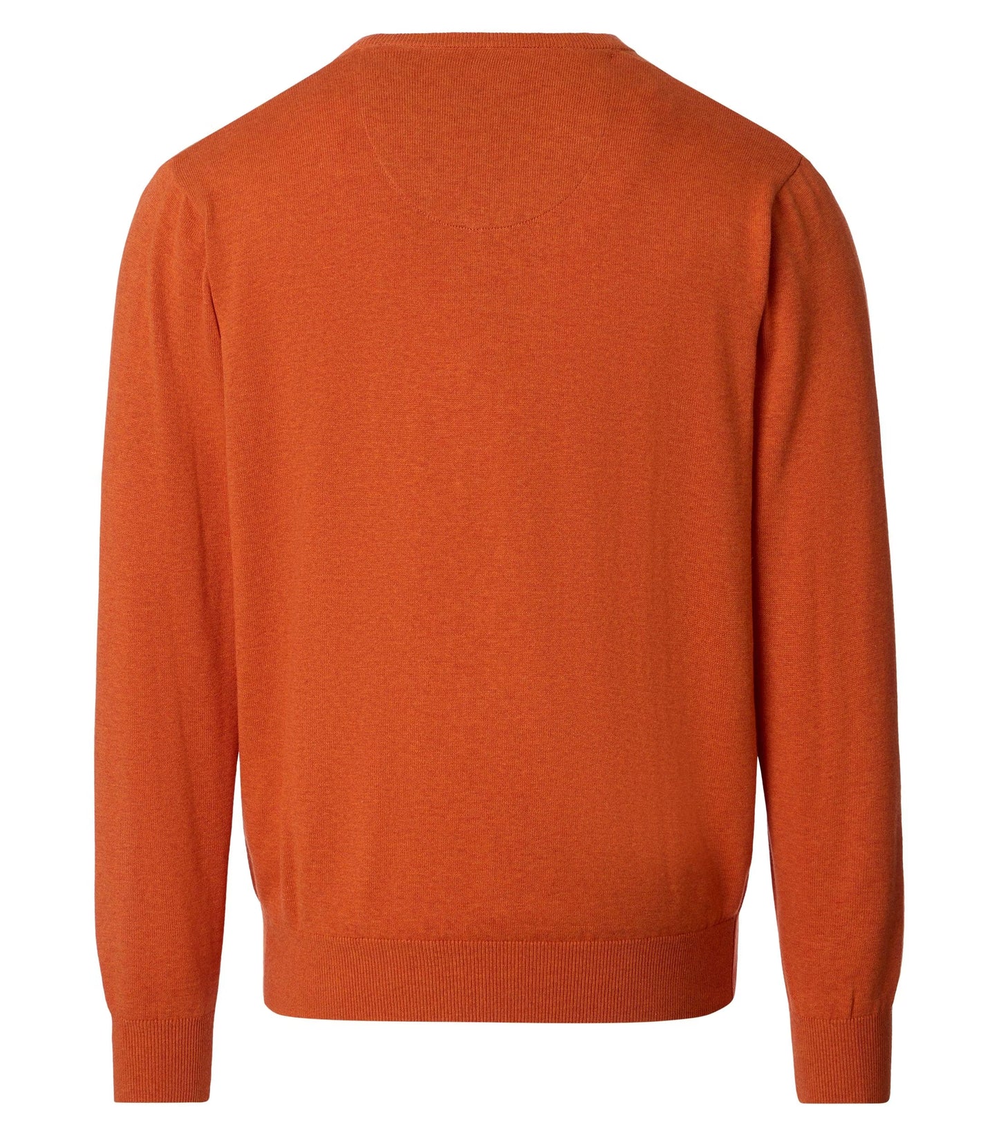 V-Hals Orange Bomullströja