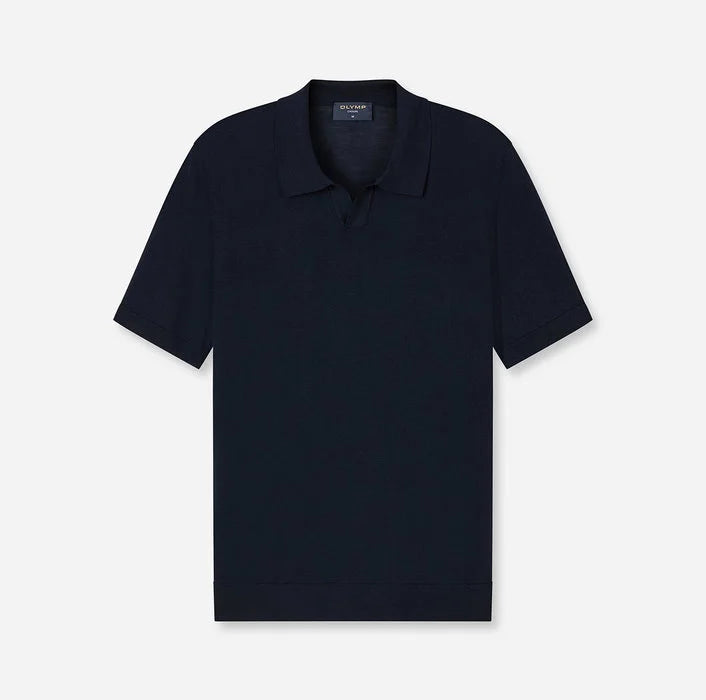 Kurzarm Polo Strick Tröja